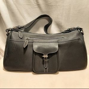 Dooney Bourke LRG Front Pocket Hobo Black